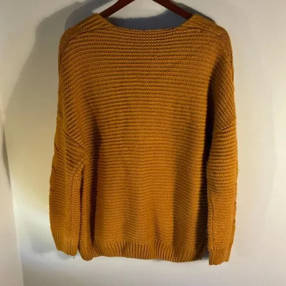 Y2k Vintage Open Oversize Cardigan Art teacher light academia grunge L - Picture 6 of 10